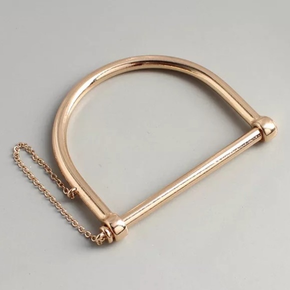 Forever 21 - Industrial Bracelet Bangle - Gold